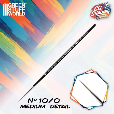 Cel Shading szintetikus ecset 10/0