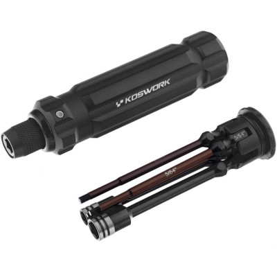 Set 1/4" bitů s rychloupínací rukojetí