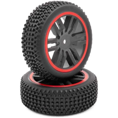 Přední kola kompletní, 2 ks, červená