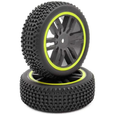 Přední kola kompletní, 2 ks, žlutá