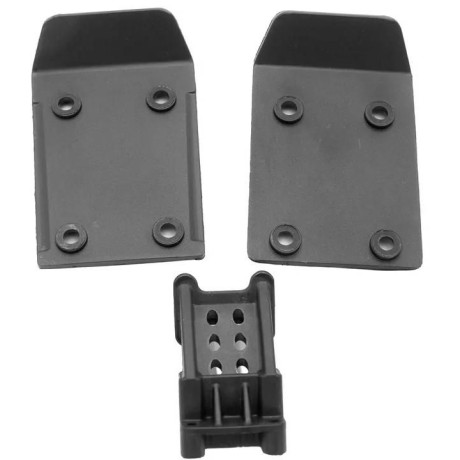 Přední/zadní spodní kryty podvozku + držák křídla