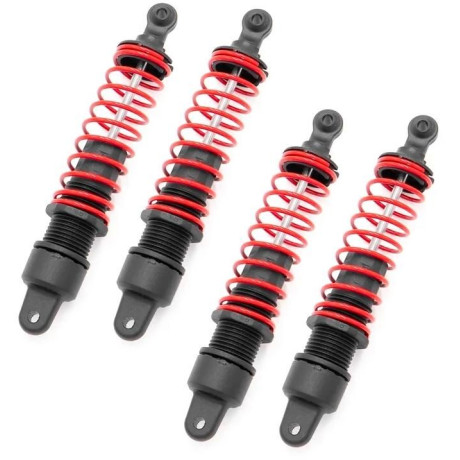 Set tlumičů SBX buggy, 4 ks, červená