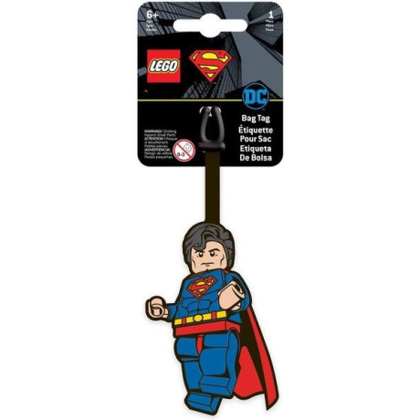 LEGO jmenovka na zavazadlo DC Super Heroes Superman