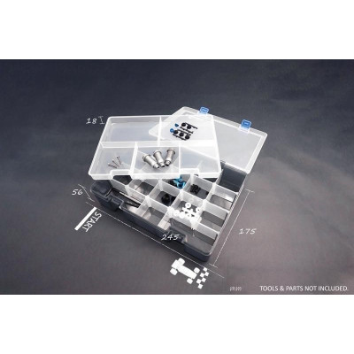 Dvouvrstvý box na díly 245x175x56 mm