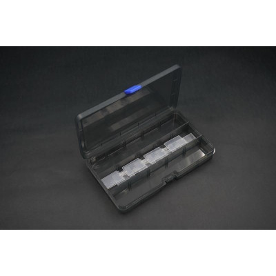 Box na díly 177x102x25 mm (15 přihrádek, vyjímatelné přepážky)