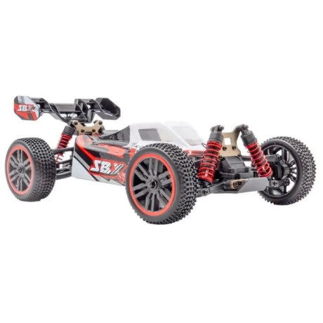 SBX Buggy 1/12 XL - 2.4GHz RTR (4WD), červená