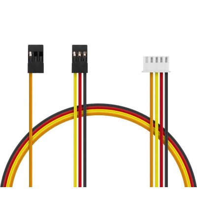KAVAN szárnycsökkentő (JST-XH-ról 2x JR-re) szilikon