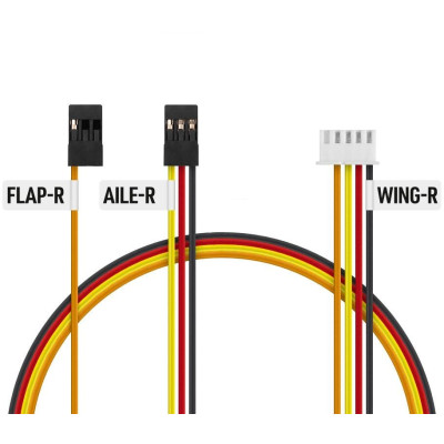 KAVAN Redukce křídla (JST-XH na 2x JR) Silikonová (2ks)