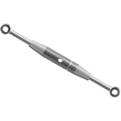 Nikkelezett sárgaréz feszítőcsavar M3, hossz 50-74 mm, belső furat 2,5 mm, 2 db.