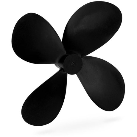 Hajócsavar, 4 levelű, M5/82 mm balos