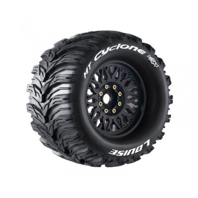 MT-CYCLONE SPORT 1/8, 0 és 1/2 eltolású 17 mm-es kivehető imbusz, fekete tárcsákkal, 2 db