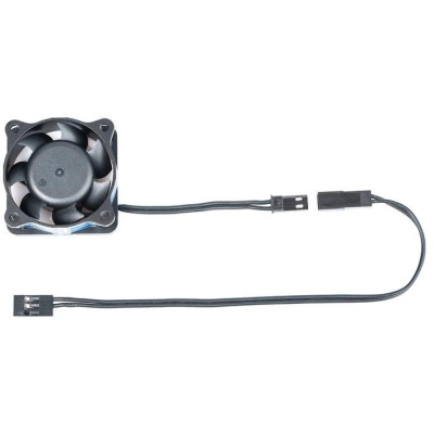 LRP WorksTeam Hliníkový SuperHighRev. ventilátor 40x40x15mm 1-2S s přijímačovým konektorem