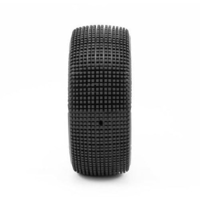 ADDICTIVE V2 BUGGY S1 (SUPER SOFT) nalepené pneumatiky, bílé disky, 2 ks.