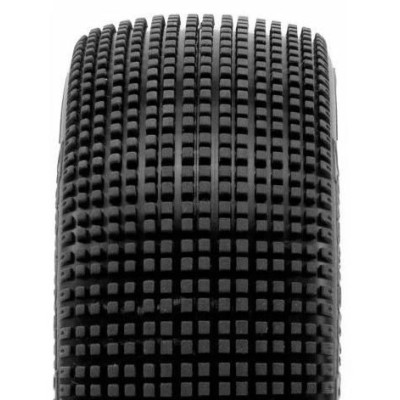 ADDICTIVE V2 BUGGY S1 (SUPER SOFT) nalepené pneumatiky, bílé disky, 2 ks.