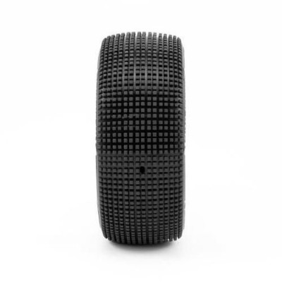 ADDICTIVE V2 BUGGY S2 (SOFT) nalepené pneumatiky, bílé disky, 2 ks.