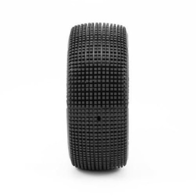 ADDICTIVE V2 BUGGY S3 (MEDIUM) nalepené pneumatiky, bílé disky, 2 ks.