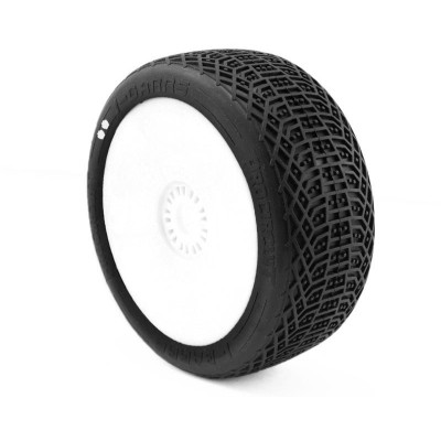 I-BARRS V3 BUGGY S1 (SZUPER PUHA) ragasztott gumik, fehér tárcsák, 2 db.