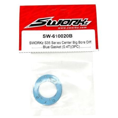SWORKz těsnění středového diferenciálu, 0,4mm, 3 ks.
