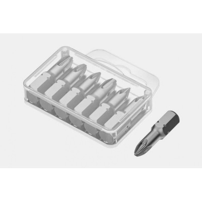 JAKEMY 6v1 protiskluzové krátké šroubovací bity