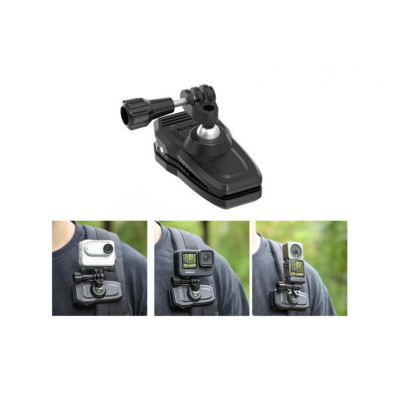 Magnetický 2v1 držák na batoh pro akční kamery