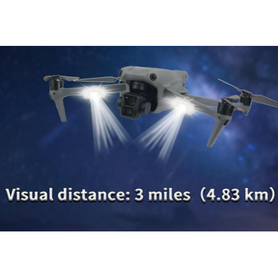 Dobíjecí univerzální LED stroboskopické světlo (včetně baterie)