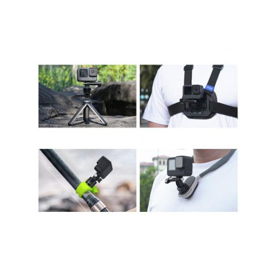 TELESIN - Flexibilní silikonový páskový držák pro akční kamery