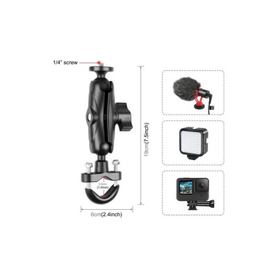 PULUZ - Držák na řídítka motocyklu