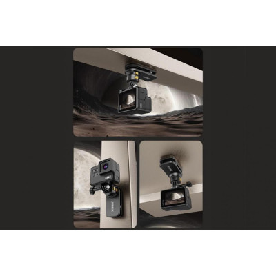 2v1 batohový klips a magnetický držák s vertikálním/horizontálním rychloupínacím držákem