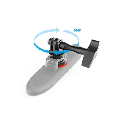 Držák na helmu s víceúhlovým nastavením pro akční kamery.