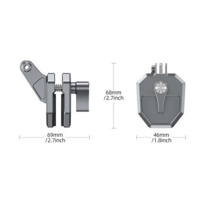 TELESIN - Držák na čelní sklo z hliníkové slitiny