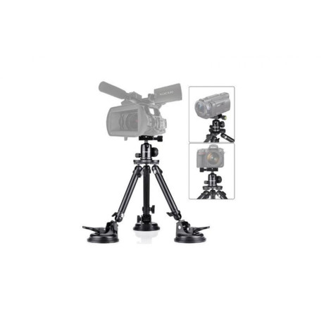 Nagy teherbírású háromszoros tapadókorongos autós tartó