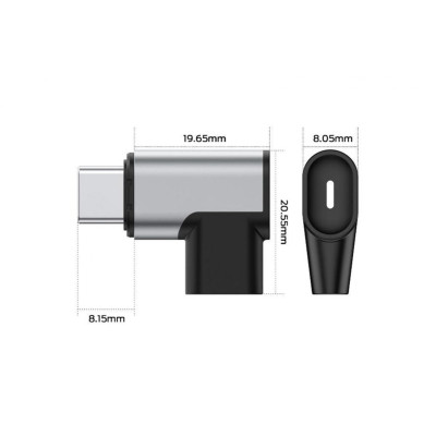 USB-C 3.1 Magnetický nabíjecí adaptér pro smartphony / tablety