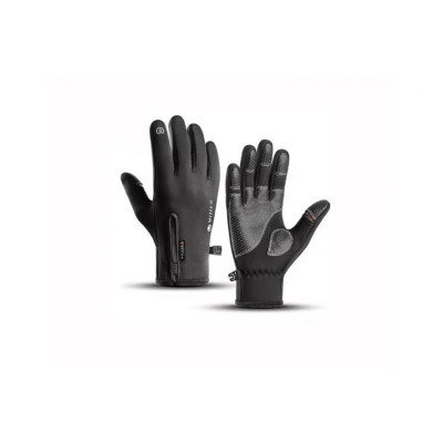 Vízálló, meleg tapintású kesztyű (L)