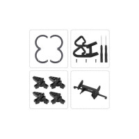 A DJI NEO Drón tartozékkészlet (60 g) alapvető védőelemeket tartalmaz a drónhoz. A készlet tartalmaz egy védőburkolatot a propellerhez, egy burkolatot a gimbalhoz, egy futóművet és egy farokszárnyat, amelyek nagyobb tartósságot és stabilitást biztosítanak repülés közben. Tartsa biztonságban drónját ezzel a könnyű és praktikus kiegészítőkészlettel.