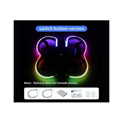 DJI NEO / DJI Avata 2 - Vodotěsný vícebarevný LED pásek