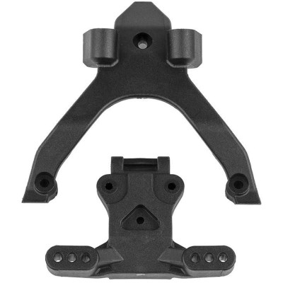 B7 FT műanyag felső padló és golyóstag, karbon, 1+1 db.