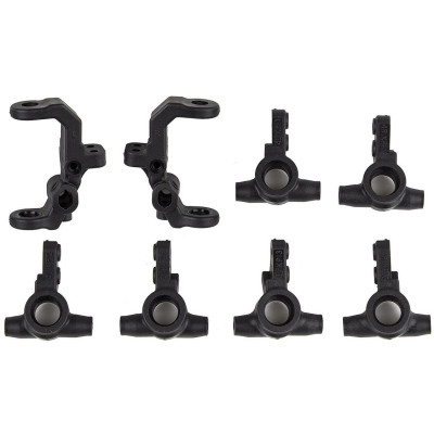 B7 műanyag C-tartók első kormányblokkokhoz, 2+2+2+2+2 db.