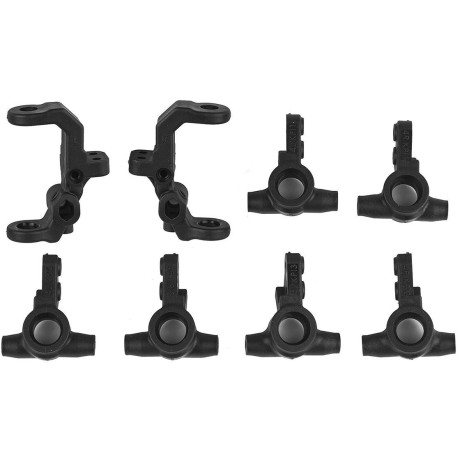 B7 FT műanyag betétek, karbon, 2+2+2+2+2 db.