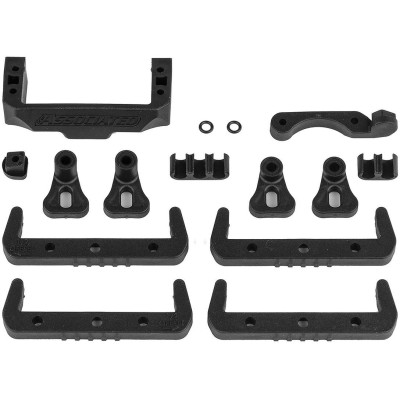 B7 műanyag tartó az akkumulátor, a ventilátor és a szervó számára, készlet