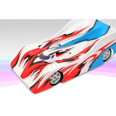 Lexán test átlátszó BLITZ TS02E 1/10 200mm, vastagság 0,7mm