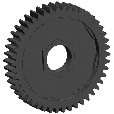 46 fogú csúszó tengelykapcsoló fő fogaskereke - 1 db