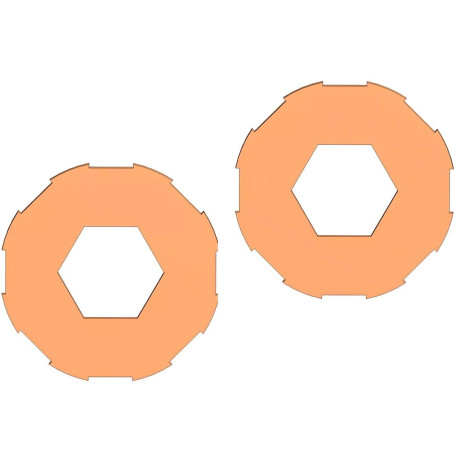 Csúszó kuplungbetét - 2 db