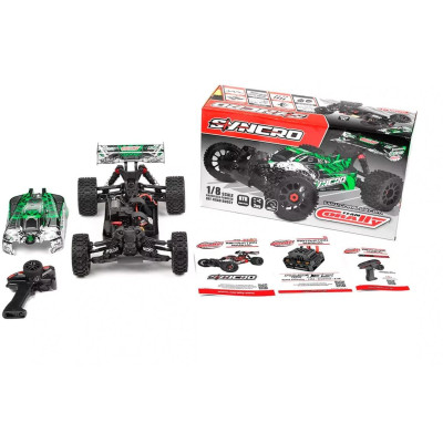SYNCRO - BUGGY 2WD 3-4S - RTR - zelená