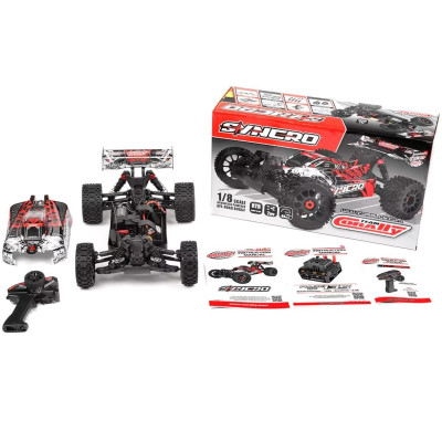 SYNCRO - BUGGY 2WD 3-4S - RTR - červená
