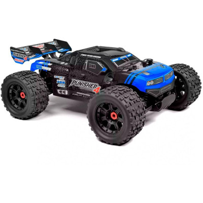 PUNISHER-4 - Monster Truck 4WD 3-4S - RTR - modrá