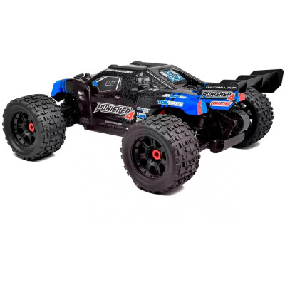 PUNISHER-4 - Monster Truck 4WD 3-4S - RTR - modrá