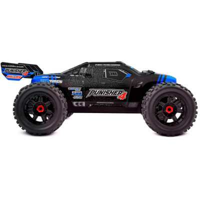 PUNISHER-4 - Monster Truck 4WD 3-4S - RTR - modrá