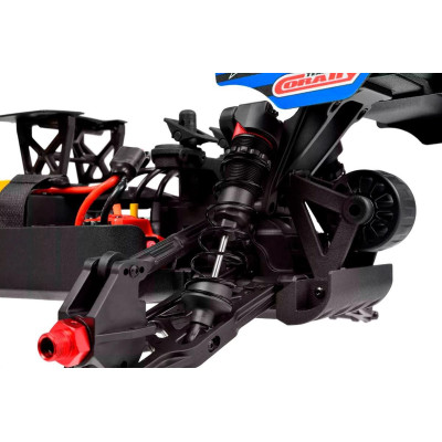 PUNISHER-4 - Monster Truck 4WD 3-4S - RTR - modrá