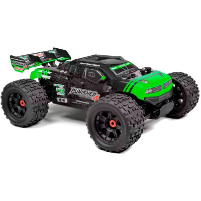 PUNISHER-4 - Monster Truck 4WD 3-4S - RTR - zelená