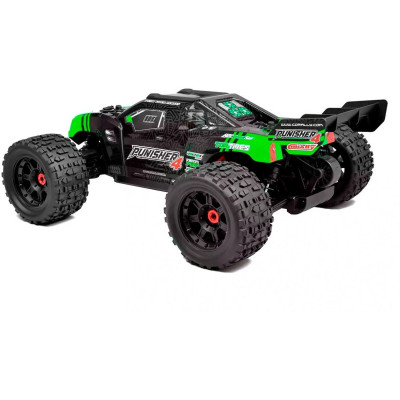PUNISHER-4 - Monster Truck 4WD 3-4S - RTR - zelená